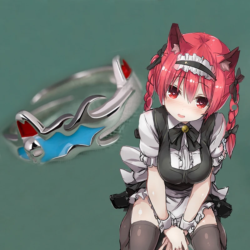 Кольцо регулируемое из серебра 925 пробы с аниме «Проект Touhou» 
Кольцо регулируемое из серебра 925 пробы с аниме «Проект Touhou»
