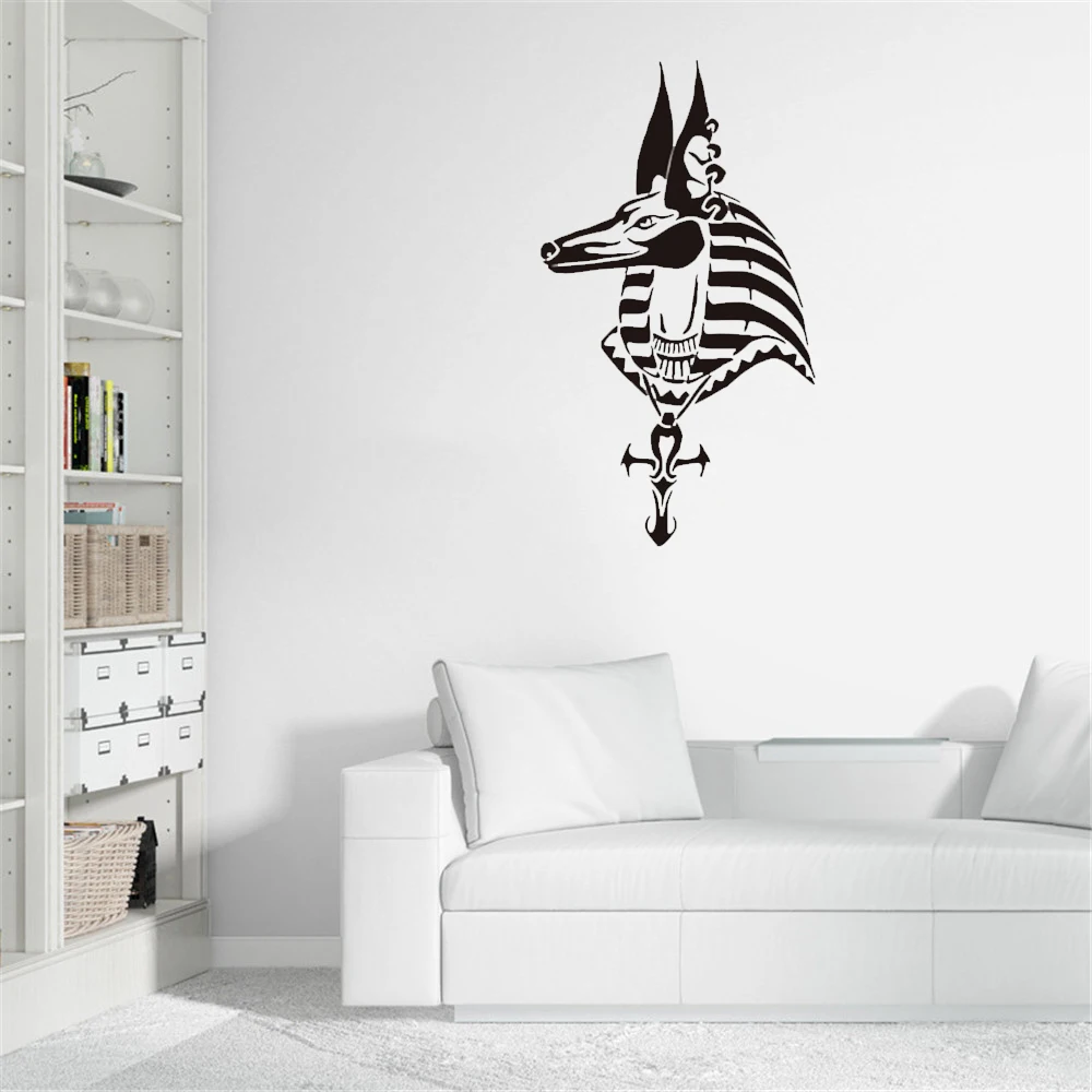 Egypt Head Pattern Wall Sticker Anubis Wall Decor For Bedroom Decoration Ancient Anubis Egypt Wall Art Murals Decal Vinyl ov606
Egypt Head Pattern Wall Sticker Anubis Wall Decor For Bedroom Decoration Ancient Anubis Egypt Wall Art Murals Decal Vinyl ov606