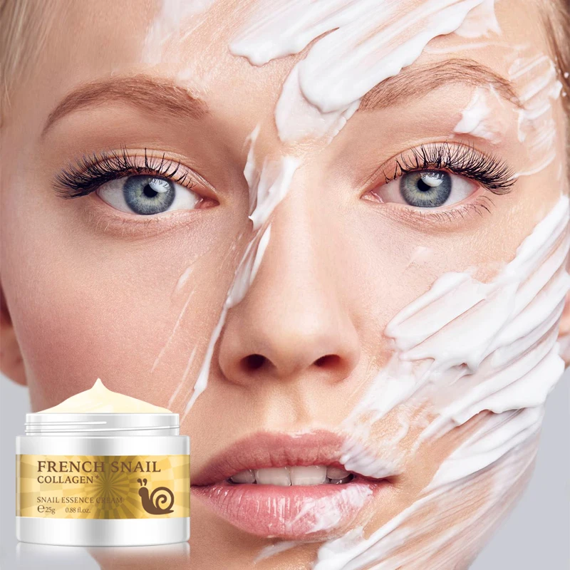 Snail Face Cream Collagen Anti-Wrinkle Whitening Facial Cream Hyaluronic Acid Moisturizing Anti-aging Nourishing Serum Skin Care
Snail Face Cream Collagen Anti-Wrinkle Whitening Facial Cream Hyaluronic Acid Moisturizing Anti-aging Nourishing Serum Skin Care