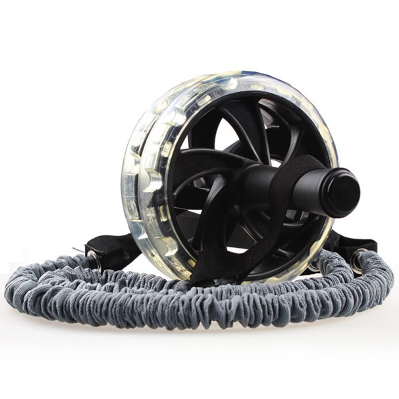Hot!1PC Pull Rope Ab Roller Wheel for Exercise Stretch Waist Abdominal Slimming Equip Roller Wheel Exercise Abdominal Muscles
Hot!1PC Pull Rope Ab Roller Wheel for Exercise Stretch Waist Abdominal Slimming Equip Roller Wheel Exercise Abdominal Muscles