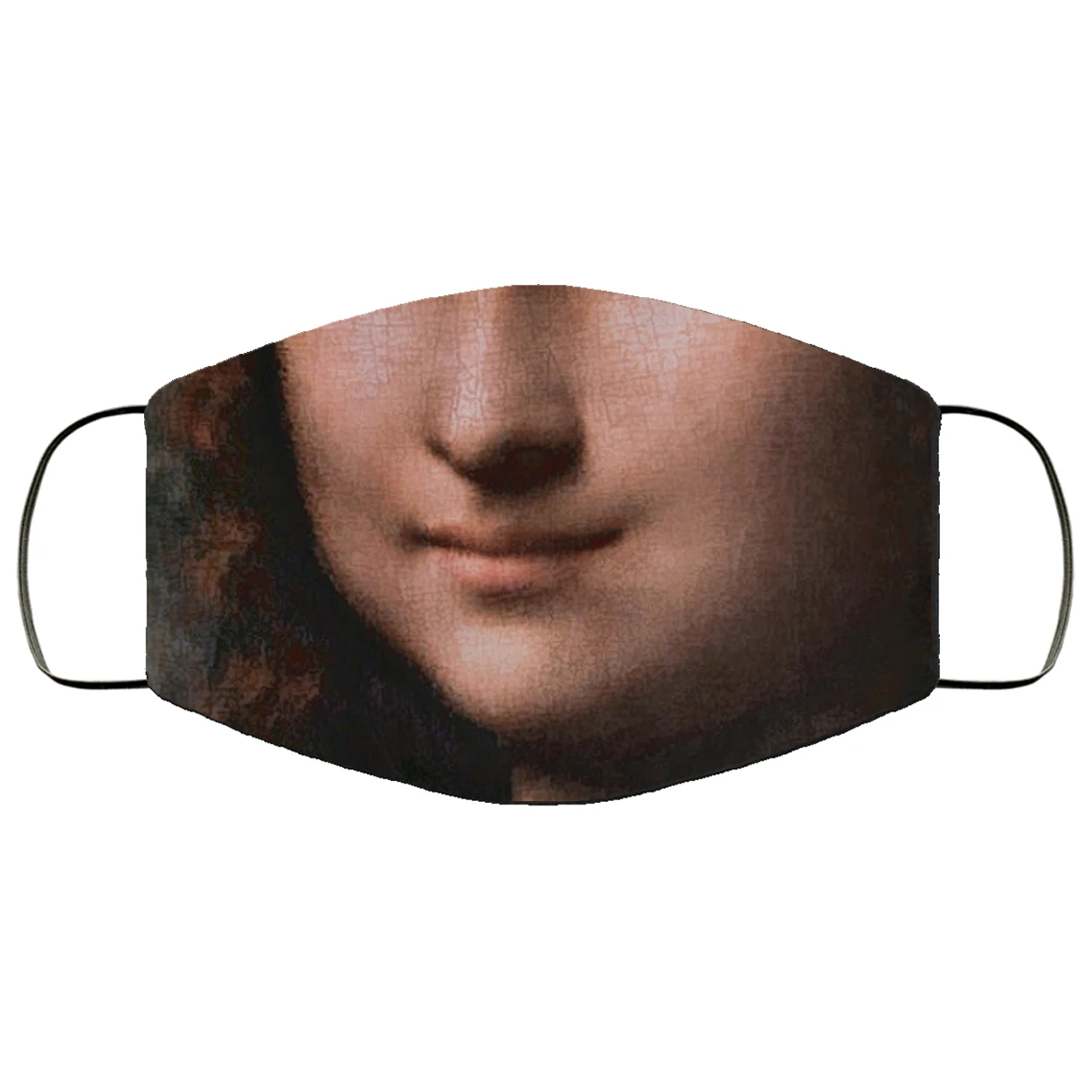 Unique Design Mona Lisa Mysterious Smile Printed Mouth Covering, Washable Reusable Fabric Face Mask with Filter
Unique Design Mona Lisa Mysterious Smile Printed Mouth Covering, Washable Reusable Fabric Face Mask with Filter