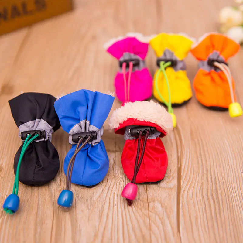 4Pcs Winter Waterproof Dog Shoes Adjustable Reflective Rain Boots For Small Dogs Cats Chihuahua Teddy Socks Booties Pet Products
4Pcs Winter Waterproof Dog Shoes Adjustable Reflective Rain Boots For Small Dogs Cats Chihuahua Teddy Socks Booties Pet Products