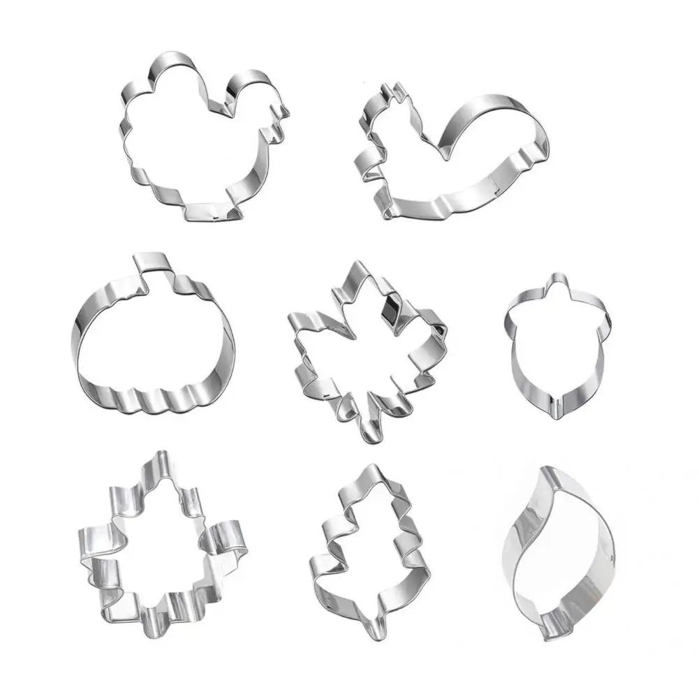 8Pcs/Set Special Celebration Birthday Cookie Cutters Wear Resistant Thanksgiving Cookie Cutters Safe for Home
8Pcs/Set Special Celebration Birthday Cookie Cutters Wear Resistant Thanksgiving Cookie Cutters Safe for Home