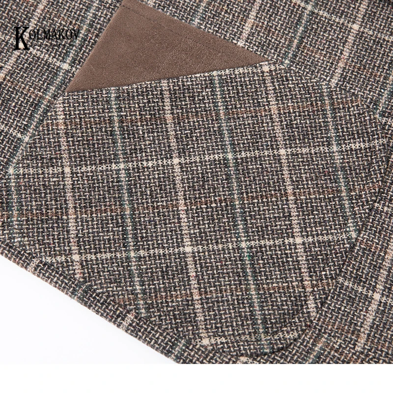 KOLMAKOV 2020 New Arrival High Quality British style Casual Blazer Men Fashion Slim Fit Suit Stripe Single-Breasted Coat Male
KOLMAKOV 2020 New Arrival High Quality British style Casual Blazer Men Fashion Slim Fit Suit Stripe Single-Breasted Coat Male