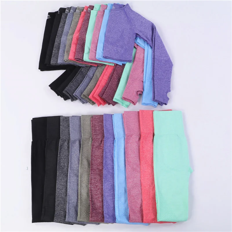 2021 Tracksuits Sportwear Clothes Long T Shirt+Legging Pants Trouers Two Piece Set Yoga Women Summer GYM Running Jogging 10Color 
2021 Tracksuits Sportwear Clothes Long T Shirt+Legging Pants Trouers Two Piece Set Yoga Women Summer GYM Running Jogging 10Color