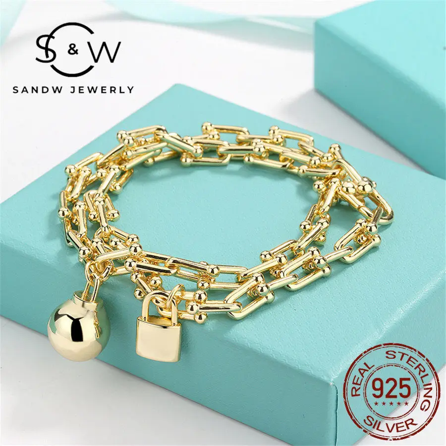 Ball lock bracelets 925 sterling silver bracelet 1:1 fashion classic high quality jewelry gift
Ball lock bracelets 925 sterling silver bracelet 1:1 fashion classic high quality jewelry gift