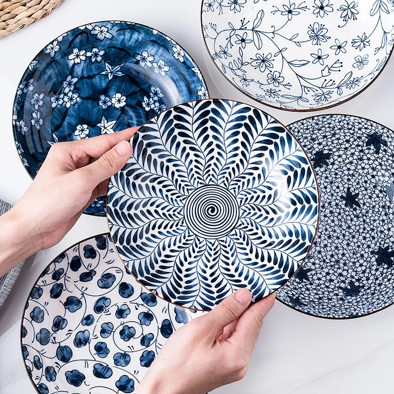 Japanese Style 8-inch Shallow Plate Ceramic Glazed Simple Household Veal Steak Dessert Dinner Willow Maple Leaf Plate
Japanese Style 8-inch Shallow Plate Ceramic Glazed Simple Household Veal Steak Dessert Dinner Willow Maple Leaf Plate