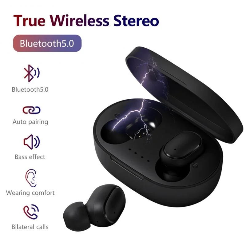 TWS A6s headset, Bluetooth wireless headset, stereo sports headset with microphone and smartphone charging box
TWS A6s headset, Bluetooth wireless headset, stereo sports headset with microphone and smartphone charging box