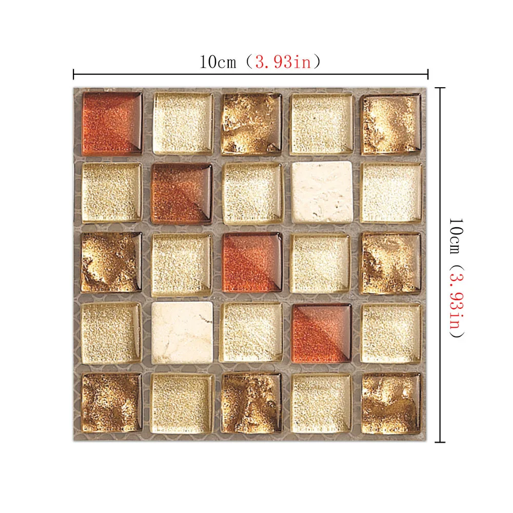 Peggy creative mosaic tile paste 3D wall paste toilet waterproof self adhesive wallpaper kitchen oil proof sticker home decor
Peggy creative mosaic tile paste 3D wall paste toilet waterproof self adhesive wallpaper kitchen oil proof sticker home decor