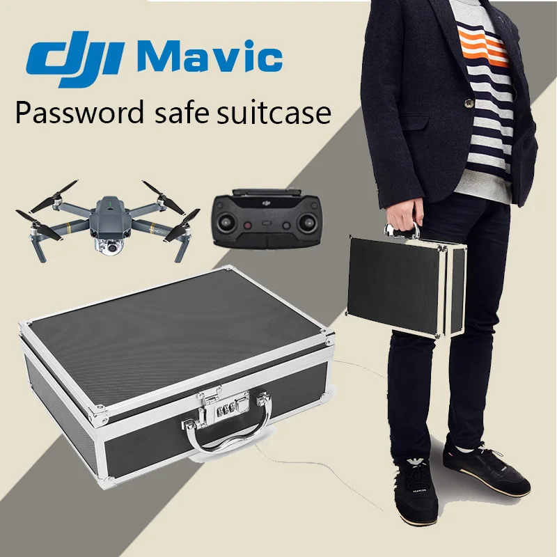Password Box Suitcase Storage Box Shoulder Bag for DJI Mavic Waterproof Storage Bag DJI Drone Accessories
Password Box Suitcase Storage Box Shoulder Bag for DJI Mavic Waterproof Storage Bag DJI Drone Accessories