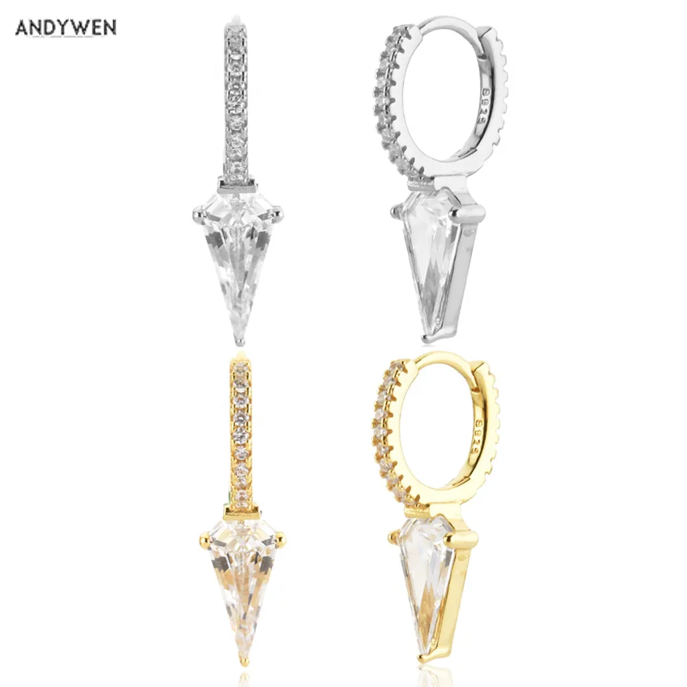 ANDYWEN 925 пробы Серебряный Длинный треугольник шип циркон CZ вечность кольцо серьга в виде клипсы Свадебный силуэт изысканные ювелирные издели...
ANDYWEN 925 пробы Серебряный Длинный треугольник шип циркон CZ вечность кольцо серьга в виде клипсы Свадебный силуэт изысканные ювелирные издели...