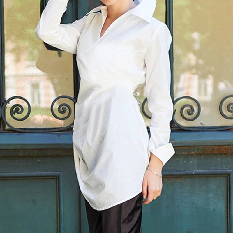 Celmia Autumn Blouse 2021 Fashion Women Sexy V-Neck Long Sleeve Casual Shirt Ladies Aymmetrical Tunic Tops Long Blusas Femininas
Celmia Autumn Blouse 2021 Fashion Women Sexy V-Neck Long Sleeve Casual Shirt Ladies Aymmetrical Tunic Tops Long Blusas Femininas