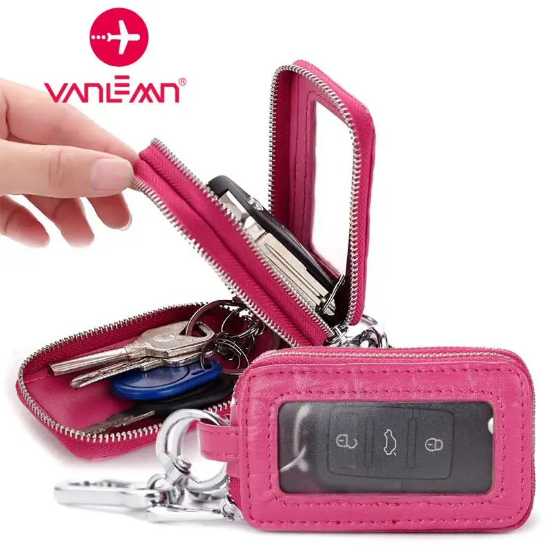 Car Key Holder Women Genuine Leather Car Key Case Men Double Zipper Key Wallets Housekeeper Keys Organizer Unisex Keychain Bag
Car Key Holder Women Genuine Leather Car Key Case Men Double Zipper Key Wallets Housekeeper Keys Organizer Unisex Keychain Bag
