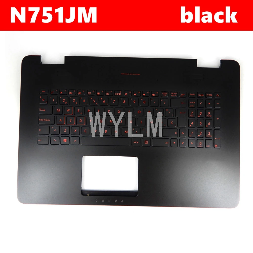 N751J For ASUS N751J N751JK N751JM N751JX N751 Bilingual laptop keyboard frame C case external
N751J For ASUS N751J N751JK N751JM N751JX N751 Bilingual laptop keyboard frame C case external