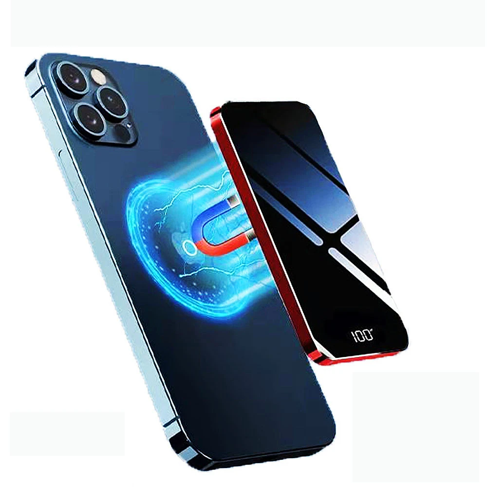 Mobile Phone Wireless Charger Magnetic Power Bank For iPhone 12 Xiaomi Samsung Mobile Phone Charger 10000mAh External Battery
Mobile Phone Wireless Charger Magnetic Power Bank For iPhone 12 Xiaomi Samsung Mobile Phone Charger 10000mAh External Battery