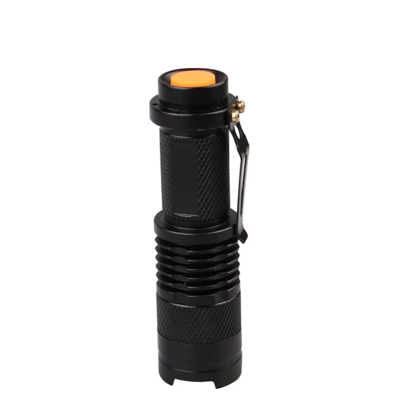 Mini bright Cree Q5 LED flashlight portable light zoom in and out small flashlight outdoor hunting with AA battery camping gear
Mini bright Cree Q5 LED flashlight portable light zoom in and out small flashlight outdoor hunting with AA battery camping gear