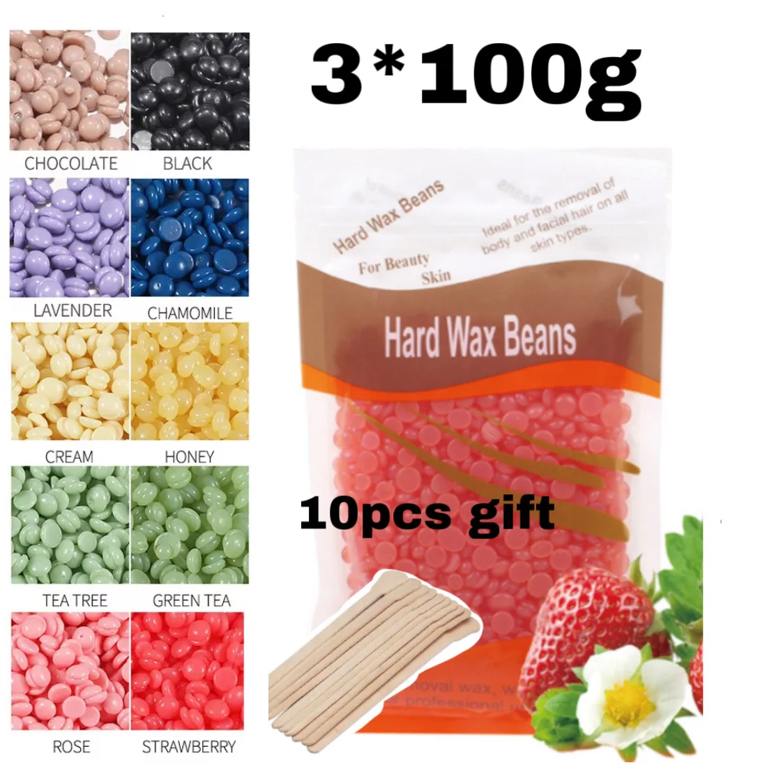 200/300g Depilatory Wax beans Bikini Face Hair Removal Tool Hot Film Waxing Beans Legs Arm Hair Removal Hard Wax Bean Women Men
200/300g Depilatory Wax beans Bikini Face Hair Removal Tool Hot Film Waxing Beans Legs Arm Hair Removal Hard Wax Bean Women Men