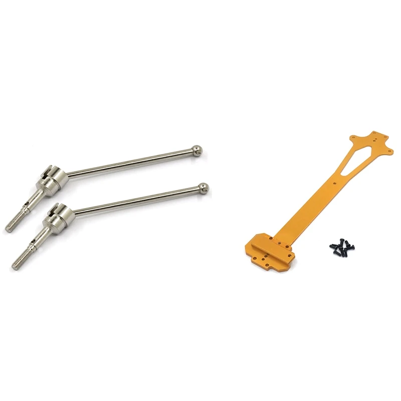 2 Set RC Car Part: 1 Set Metal Radio Tray Second Floor Board & 1 Set Metal Universal Drive Shaft CVD Dog Bone
2 Set RC Car Part: 1 Set Metal Radio Tray Second Floor Board & 1 Set Metal Universal Drive Shaft CVD Dog Bone