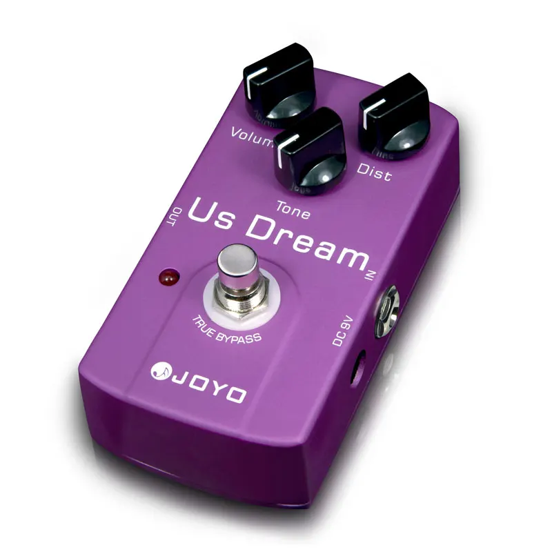 JOYO JF-34 US Dream Distortion Electric Guitar Effects Pedal Single Effect Musical Instrument Guitar Accessories True Bypass
JOYO JF-34 US Dream Distortion Electric Guitar Effects Pedal Single Effect Musical Instrument Guitar Accessories True Bypass