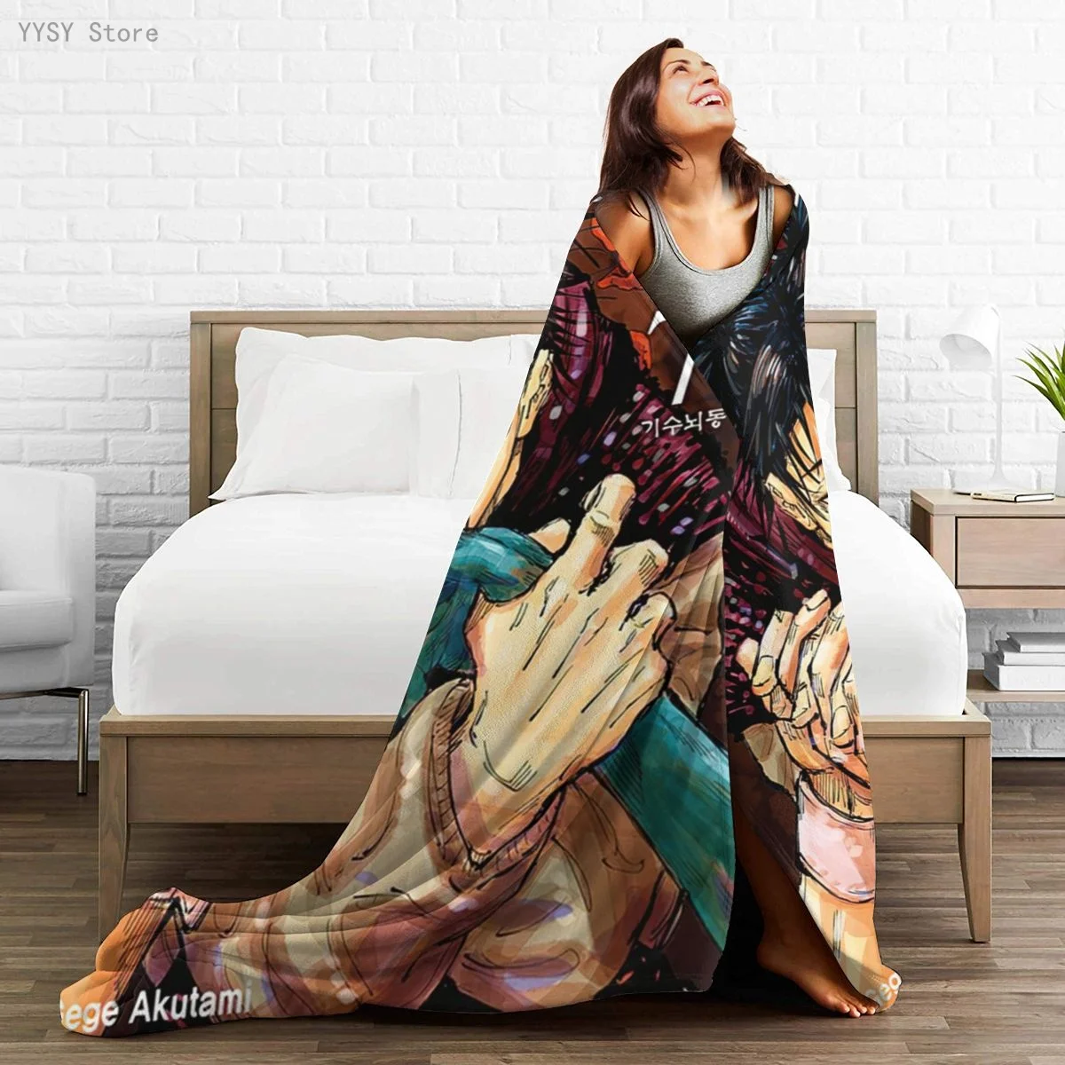 Jujutsu Kaisen (10) Anime printed Ultra-Soft Micro Fleece Blanket flannel throw Sherpa bedspread bedding sofa 
Jujutsu Kaisen (10) Anime printed Ultra-Soft Micro Fleece Blanket flannel throw Sherpa bedspread bedding sofa