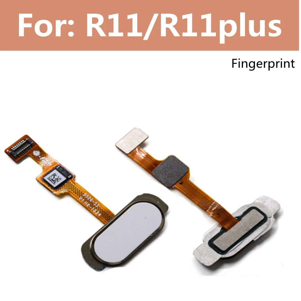 

For OPPO R11 R11plus Fingerprint Sensor Flex Cable Return Menu Home Button Unlock Key Flex cable Repair