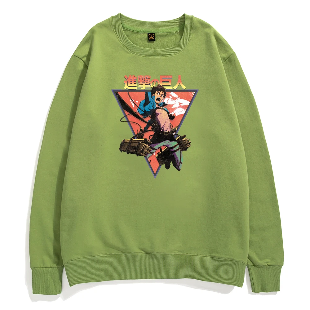 Japanese Anime Graphic Sweatshirts Men Attack on Titan Funny Streetwear Harajuku Crewneck Hoodies Men Cool Manga Male Sweatshirt
Japanese Anime Graphic Sweatshirts Men Attack on Titan Funny Streetwear Harajuku Crewneck Hoodies Men Cool Manga Male Sweatshirt