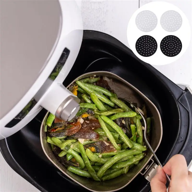 Air Fryer Mats Steamer Airfryer Liners Silicone Baking Mats Steamer Patches Practical Reusable Non-Stick Perforated Grill Pads
Air Fryer Mats Steamer Airfryer Liners Silicone Baking Mats Steamer Patches Practical Reusable Non-Stick Perforated Grill Pads