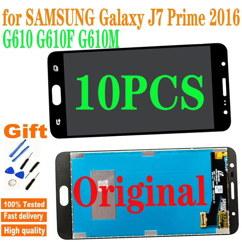 Оригинальный ЖК-дисплей 5,5 дюйма для SAMSUNG Galaxy J7 Prime 2016, сенсорный экран G610 G610F G610M, дисплей для SAMSUNG J7 Prime, ЖК-дисплей, 10 шт.
Оригинальный ЖК-дисплей 5,5 дюйма для SAMSUNG Galaxy J7 Prime 2016, сенсорный экран G610 G610F G610M, дисплей для SAMSUNG J7 Prime, ЖК-дисплей, 10 шт.