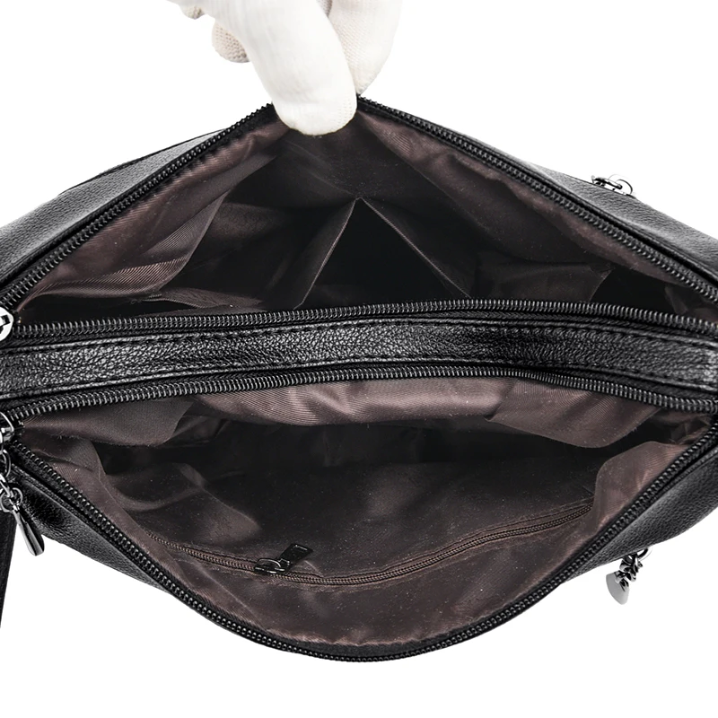 High Quality Soft Leather Lady Pure Color Shoulder Messenger Bag Stripe Pattern Crossbody Bags for Women Vintage Handbags Sac
High Quality Soft Leather Lady Pure Color Shoulder Messenger Bag Stripe Pattern Crossbody Bags for Women Vintage Handbags Sac