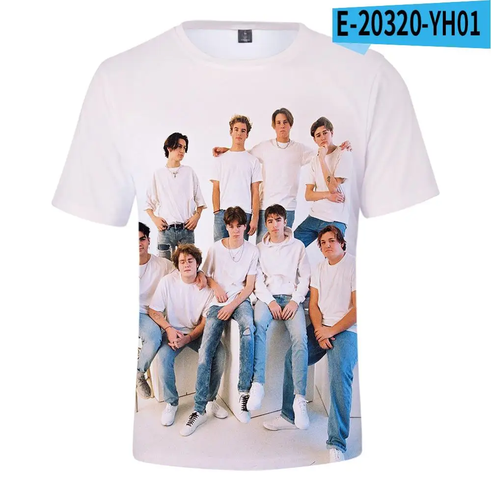 Футболка The Hype House Harajuku, Мужская футболка с 3D-принтом, летний женский топ с круглым вырезом, футболка для дома, бесплатная доставка 
Футболка The Hype House Harajuku, Мужская футболка с 3D-принтом, летний женский топ с круглым вырезом, футболка для дома, бесплатная доставка