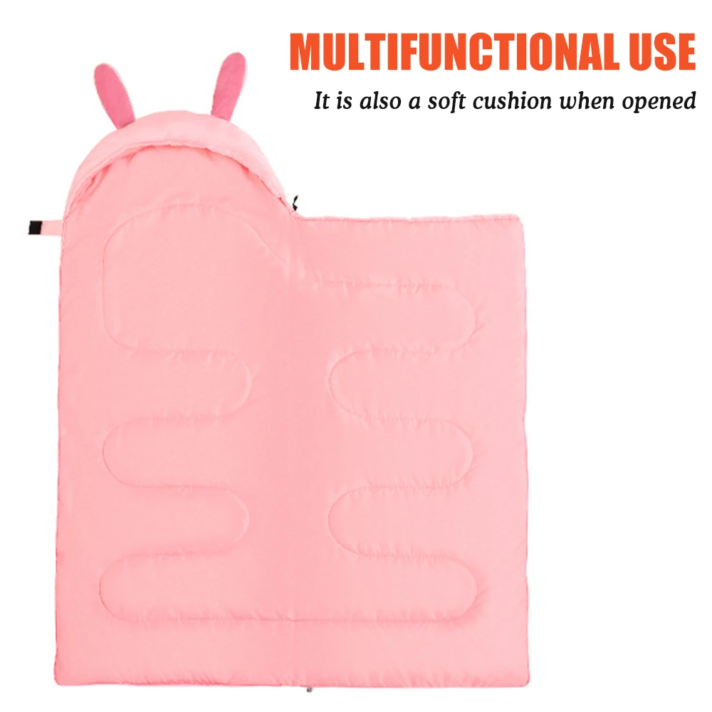 Sleeping Bags for Kids Winter Sleeping Bag Warm Lining Hiking Camping Bags with Sack Camp Camping Equipment