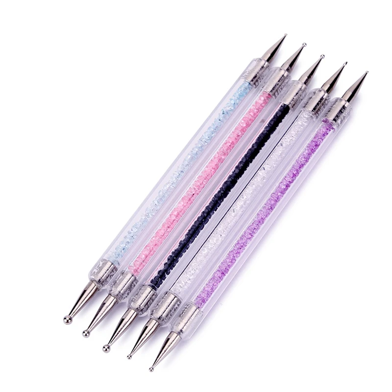 5Pcs Double HeaD Nail Art Dotting Pen UV Gel Painting Acrylic Handle Rhinestones Picker Manicure Tools Kit NAB013
5Pcs Double HeaD Nail Art Dotting Pen UV Gel Painting Acrylic Handle Rhinestones Picker Manicure Tools Kit NAB013