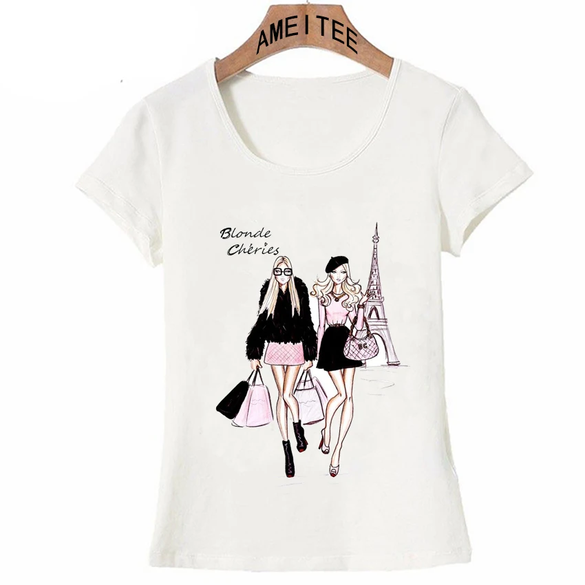 Vintage Vogue Paris Black Printing Girl Shirt Summer Fashion Women T Shirt Novelty Casual Tops Hipster Cool Ladies Tee
Vintage Vogue Paris Black Printing Girl Shirt Summer Fashion Women T Shirt Novelty Casual Tops Hipster Cool Ladies Tee