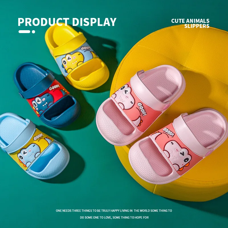 Children's slipper home summer 2021 new home antiskid cute girls cartoon boys' hole shoes
Children's slipper home summer 2021 new home antiskid cute girls cartoon boys' hole shoes