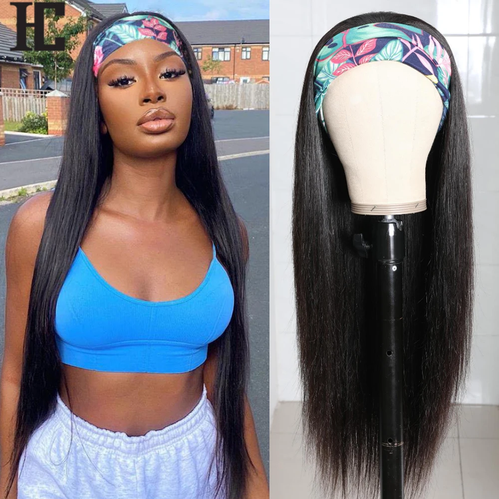 Wig With Headband Human Hair Wig For Black Women 150% Brazilian Straight Human Hair Wigs Full Machine Made Wig Remy
Wig With Headband Human Hair Wig For Black Women 150% Brazilian Straight Human Hair Wigs Full Machine Made Wig Remy