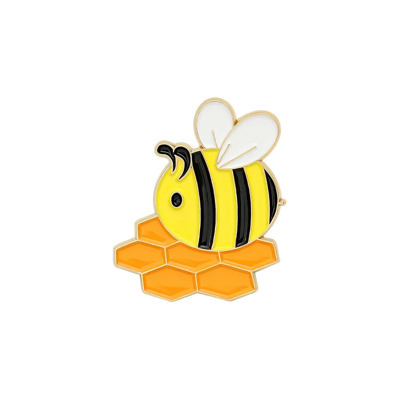 Enamel Pins Bee Honey Brooch Jewelry Cartoon Flower Pines Lapel Pin Badge Brooches Denim Jacket Pin Jewelry Gift for Kids
Enamel Pins Bee Honey Brooch Jewelry Cartoon Flower Pines Lapel Pin Badge Brooches Denim Jacket Pin Jewelry Gift for Kids