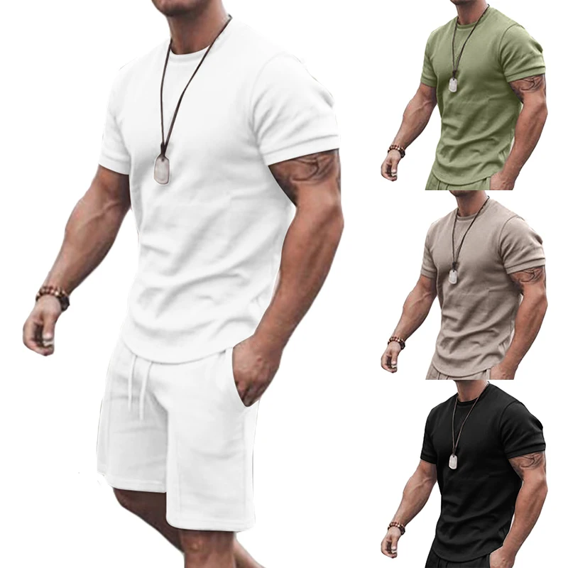 Men'S Summer Short Sleeve Shorts Casual Short-Sleeved Shirt T-Shirt Exercise Shorts 2021 Fashion Jog Sportswear Tracksuit Cloth
Men'S Summer Short Sleeve Shorts Casual Short-Sleeved Shirt T-Shirt Exercise Shorts 2021 Fashion Jog Sportswear Tracksuit Cloth