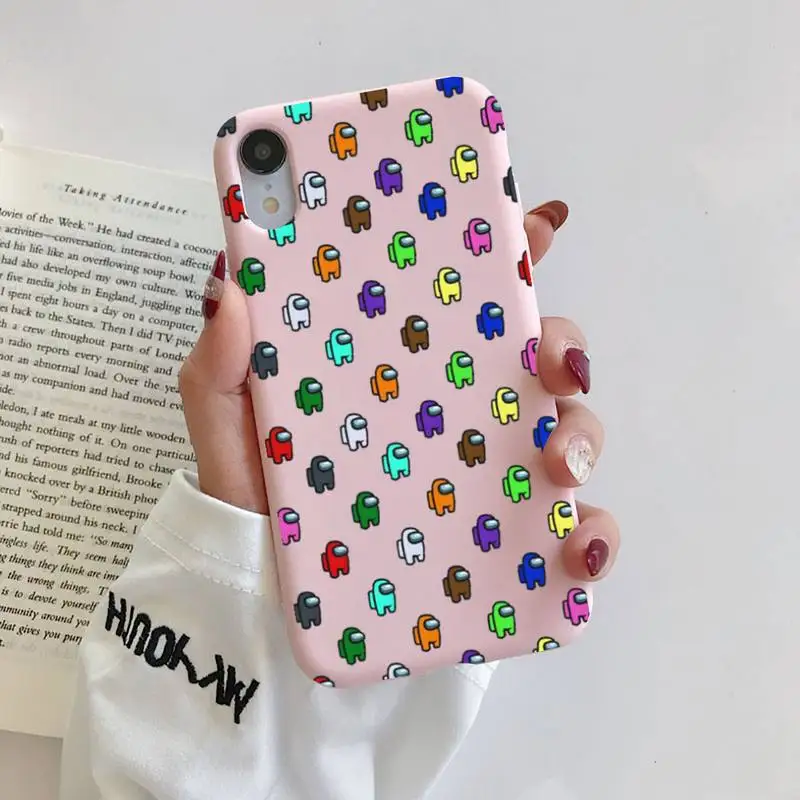 Among Us1 Phone Case Original Liquid Silicone Phone Case For iphone 11 Pro Max X XS Max XR Color Shell For iPhone 7 8 6 6S Plus
Among Us1 Phone Case Original Liquid Silicone Phone Case For iphone 11 Pro Max X XS Max XR Color Shell For iPhone 7 8 6 6S Plus