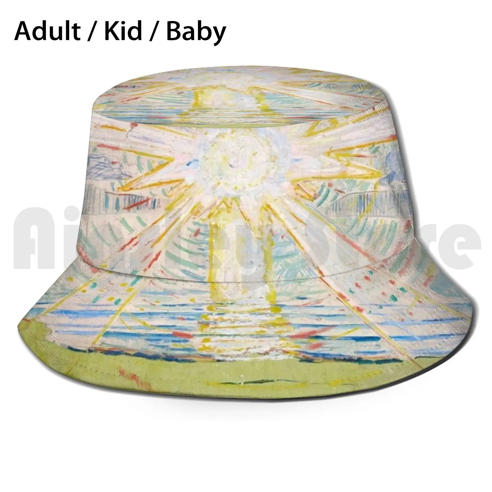 Панама Edvard Munch «The Sun» для взрослых и детей, пляжная шляпа от солнца, для Норвегии, 1910-11
Панама Edvard Munch «The Sun» для взрослых и детей, пляжная шляпа от солнца, для Норвегии, 1910-11