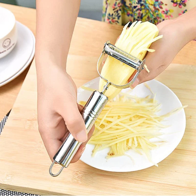 Manual Stainless Steel Sclicer Kitchen Fruit Vegetable Cutting Tools Multi-function Vegetable Potato Carrot Grater Cooking Items
Manual Stainless Steel Sclicer Kitchen Fruit Vegetable Cutting Tools Multi-function Vegetable Potato Carrot Grater Cooking Items