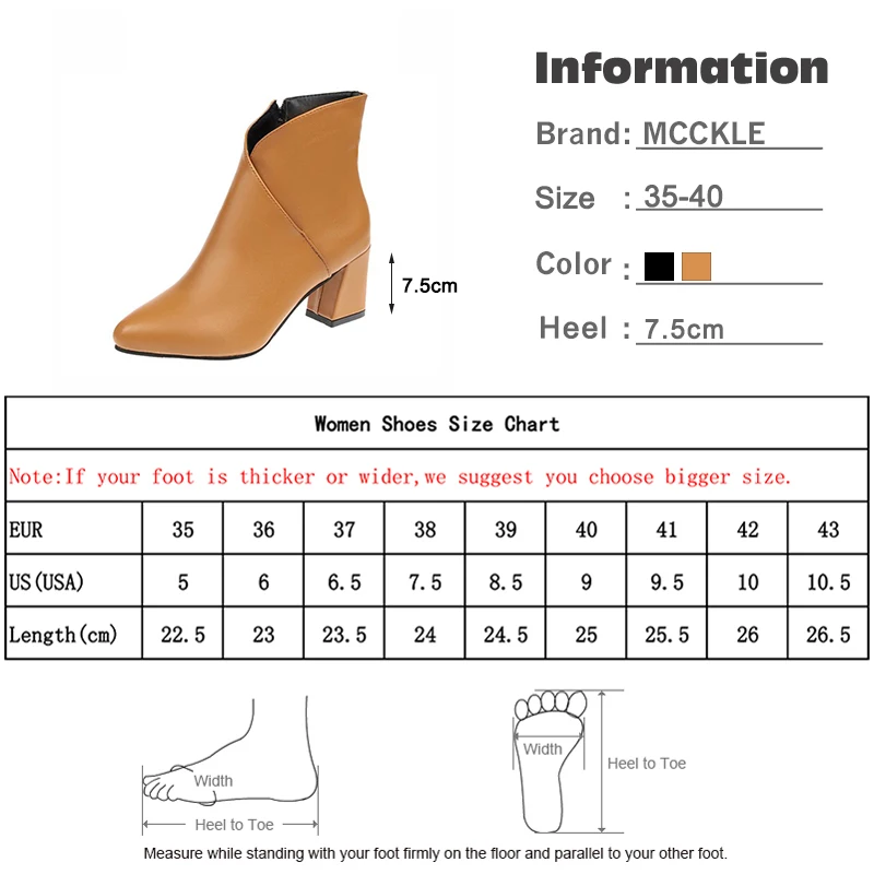 Autumn Shoes Women Ankle Boots Zipper Pointed Toe Leather Ladies Botas Chunky High Heels Female Shoes Classic 2019 New
Autumn Shoes Women Ankle Boots Zipper Pointed Toe Leather Ladies Botas Chunky High Heels Female Shoes Classic 2019 New
