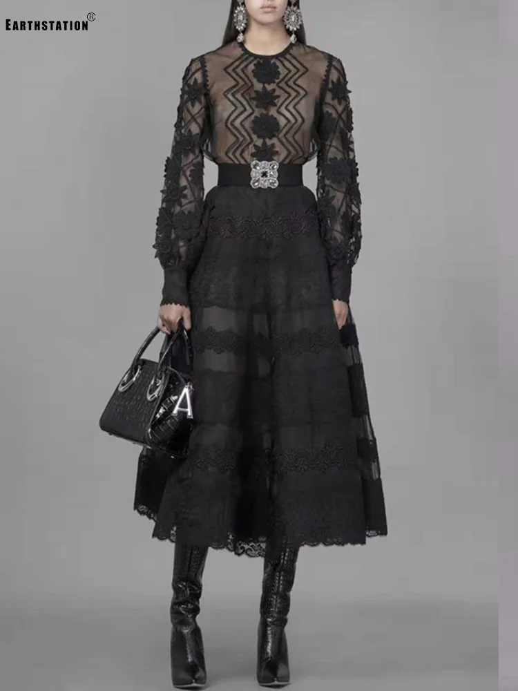 Pure color, heavy craftsmanship, embroidery, applique, bandage, waist, loose A-line, large hem dress, new style for autumn
Pure color, heavy craftsmanship, embroidery, applique, bandage, waist, loose A-line, large hem dress, new style for autumn