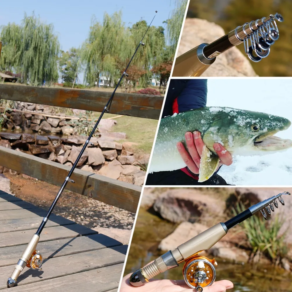 Sougayilang New Mini Winter Ice Fishing Rod Ultra-light Portable Telescoping Fishing Rod Lightweight Material Handle
Sougayilang New Mini Winter Ice Fishing Rod Ultra-light Portable Telescoping Fishing Rod Lightweight Material Handle