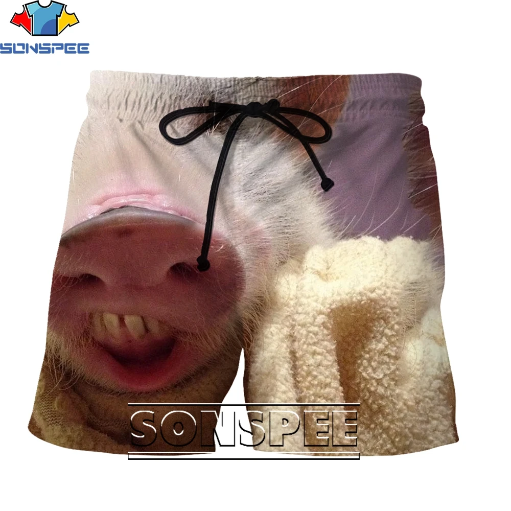 SONSPEE 3D Printing Mini Pig Animal Summer Men's/women's Sports Shorts Casual Beach Pants Cute Fashion Trend Street Personality
SONSPEE 3D Printing Mini Pig Animal Summer Men's/women's Sports Shorts Casual Beach Pants Cute Fashion Trend Street Personality