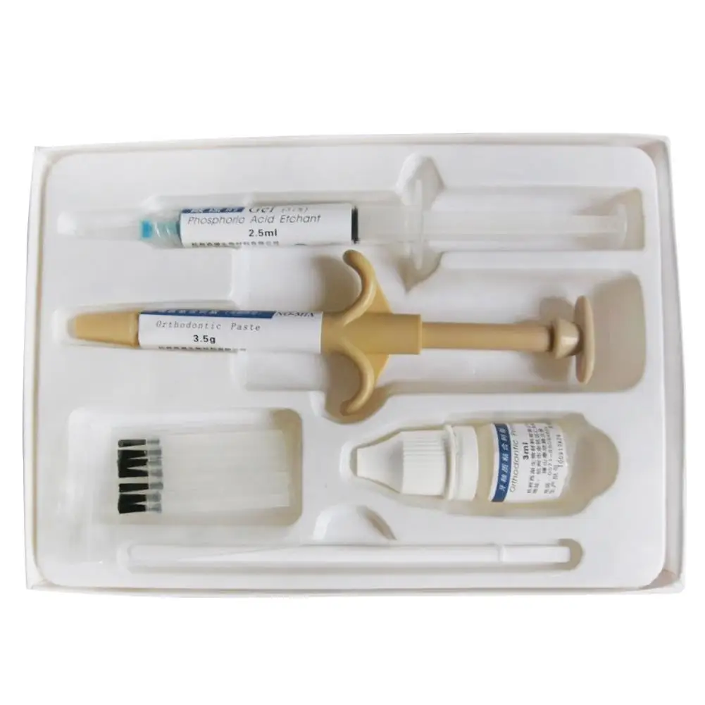 Dental Bracket Adhesive Set Oral Cavity Tooth Equipment For Bonding Teeth Health Equipment Dental Care Orthodontic Accessor G3N4
Dental Bracket Adhesive Set Oral Cavity Tooth Equipment For Bonding Teeth Health Equipment Dental Care Orthodontic Accessor G3N4