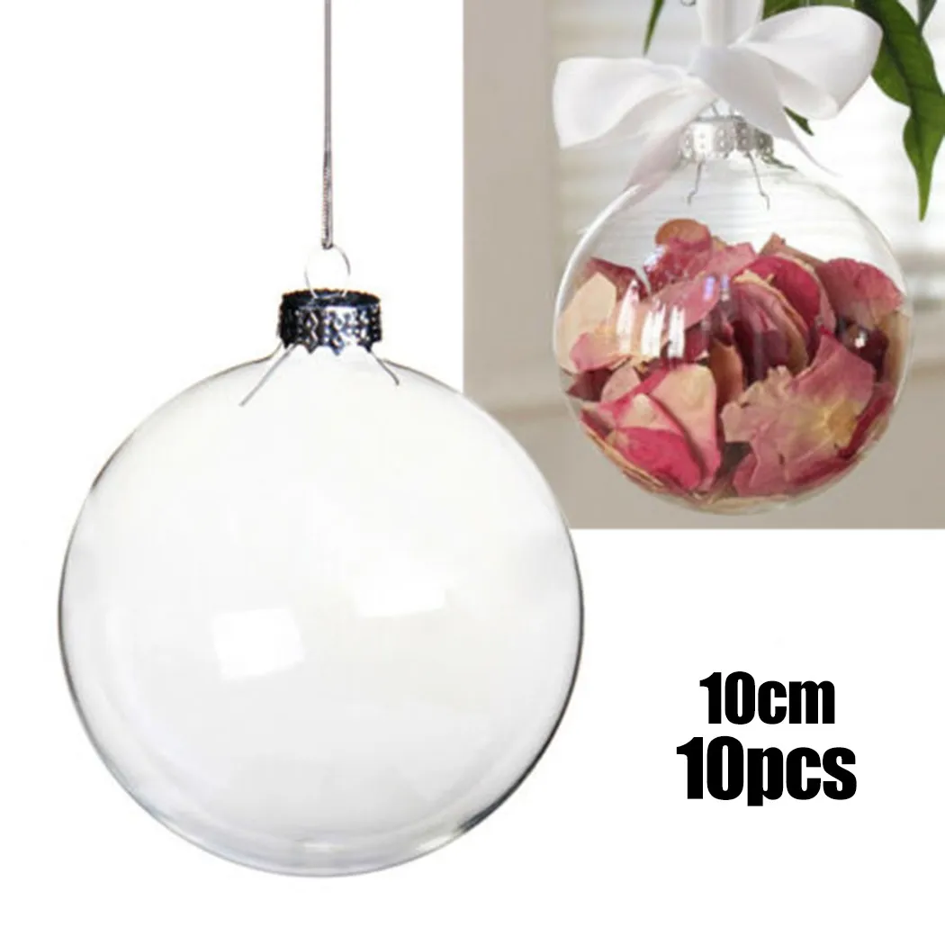 5/10PCS Christmas Decorations Clear Plastic Balls Baubles Fillable Christmas Tree Ornaments Simulation Light Bulb Xmas Pendant
5/10PCS Christmas Decorations Clear Plastic Balls Baubles Fillable Christmas Tree Ornaments Simulation Light Bulb Xmas Pendant