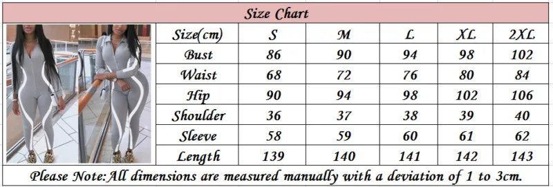 2020 New Women's Sexy Casual V-Neck Long Sleeve Jumpsuits Romper Jumpsuit Rflective Striped Sports Overalls Sexy Party Club Wear
2020 New Women's Sexy Casual V-Neck Long Sleeve Jumpsuits Romper Jumpsuit Rflective Striped Sports Overalls Sexy Party Club Wear