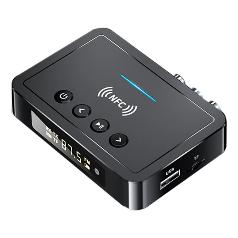 Bluetooth Receiver Transmitter 5.0 FM Handsfree Call Audio Stereo AUX 3.5mm Jack RCA Optical Wireless Bluetooth Adapter
Bluetooth Receiver Transmitter 5.0 FM Handsfree Call Audio Stereo AUX 3.5mm Jack RCA Optical Wireless Bluetooth Adapter