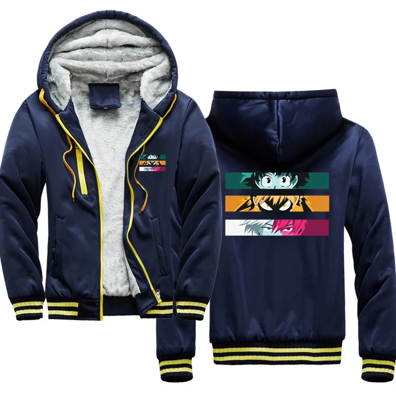 New Fashion Men Thicken Sweatshirt New Japanese Anime Like My Hero Academia Buko Hoodie Hip Hop Jacket Hoody Tops Harajuku
New Fashion Men Thicken Sweatshirt New Japanese Anime Like My Hero Academia Buko Hoodie Hip Hop Jacket Hoody Tops Harajuku