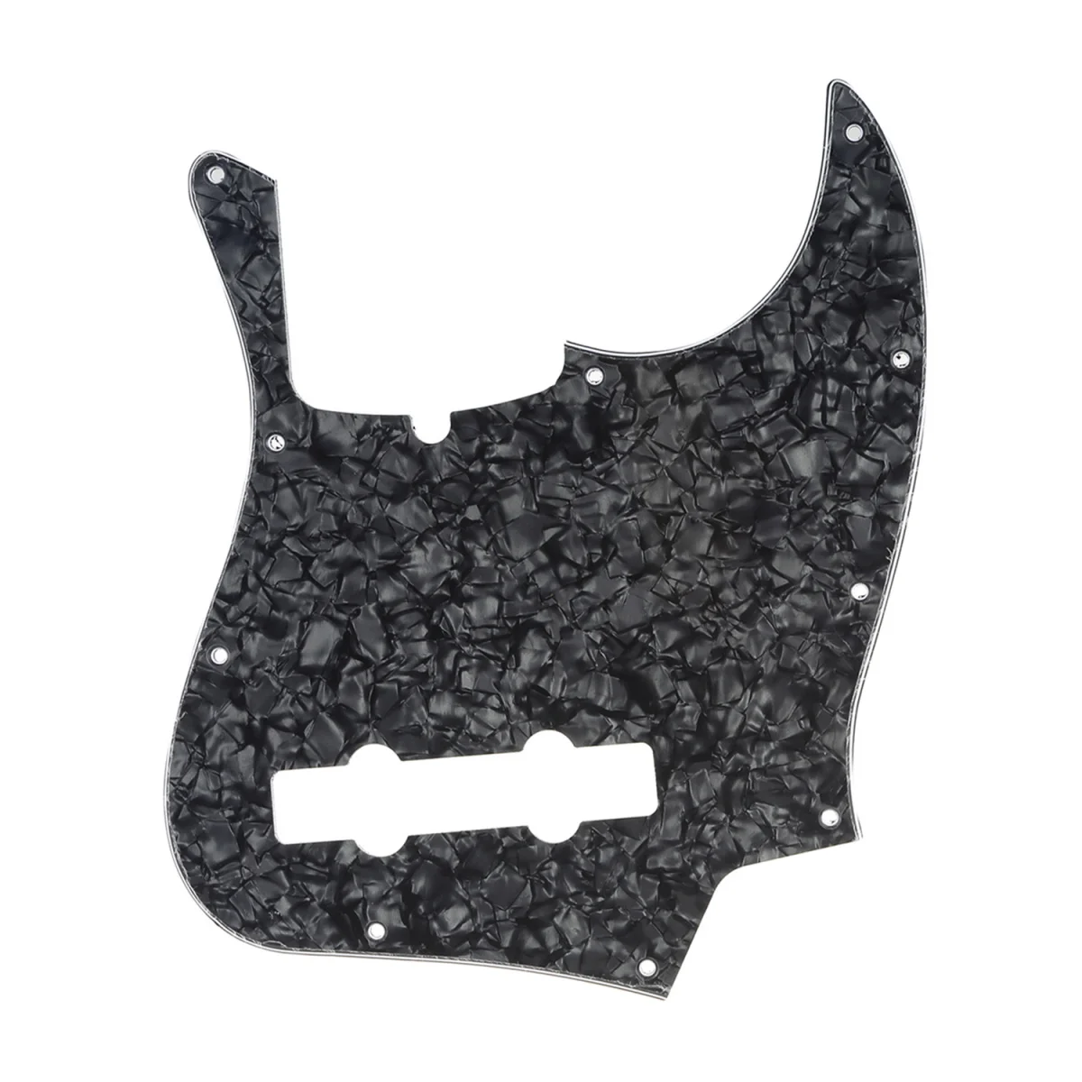 Musiclily Pro 5-String 10-Hole Contemporary J Bass Pickguard для крыла American Jazz Bass, 4-слойный черный жемчуг
Musiclily Pro 5-String 10-Hole Contemporary J Bass Pickguard для крыла American Jazz Bass, 4-слойный черный жемчуг